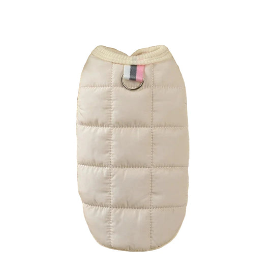 Vêtement chien beige XS–XXL